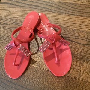 Orange Jellies with Studded Bow